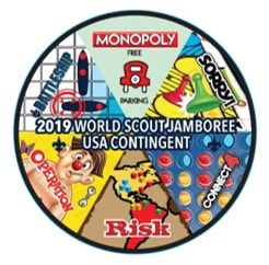 2019 24th World Scout Jamboree Backstage Tour Embroidered Patch
